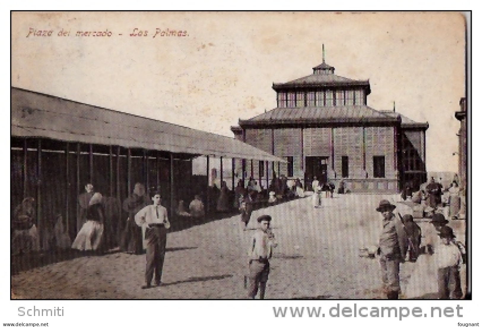 -Las Palmas-Plaza Del Mercado,carte Animée - La Palma