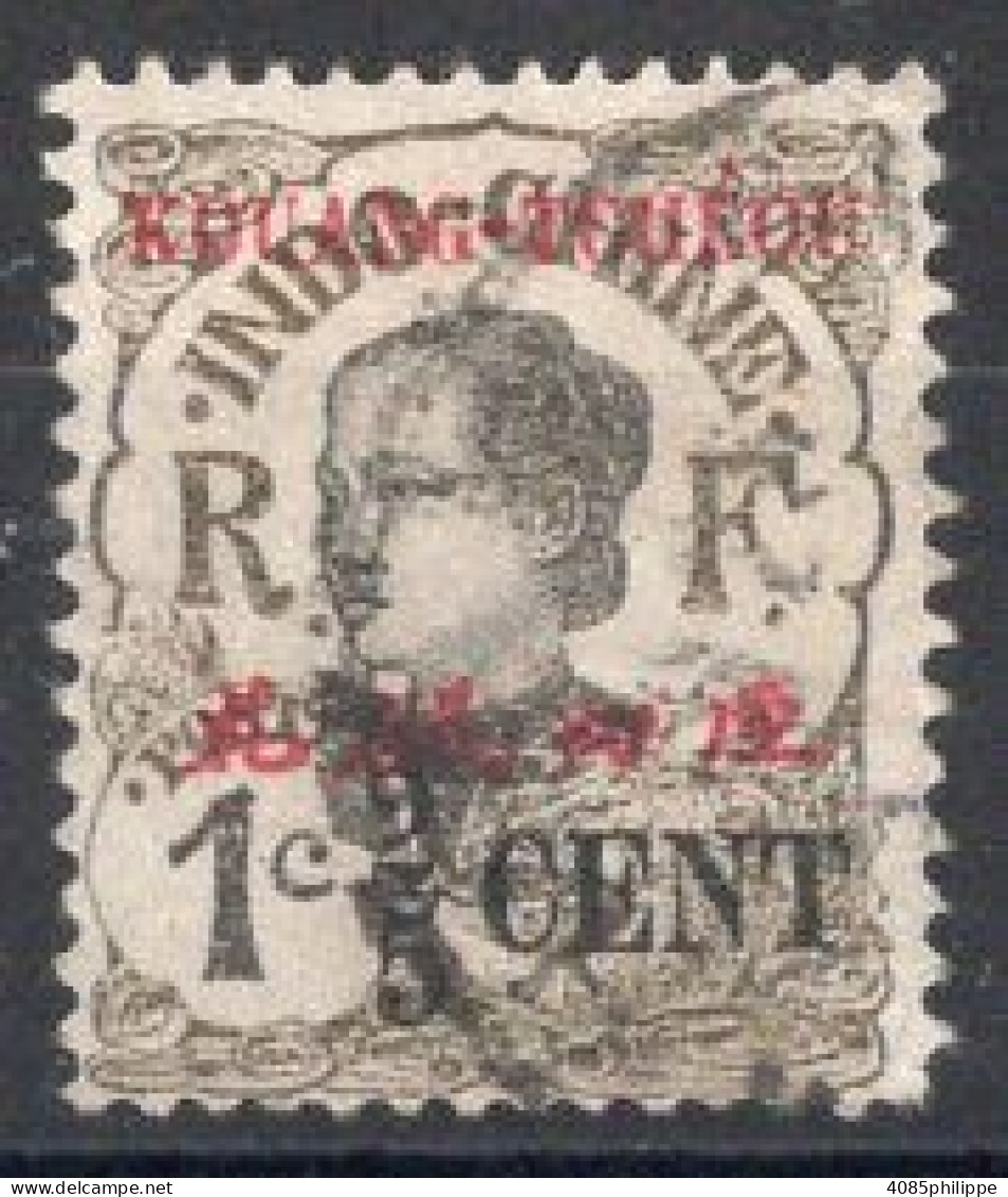 KOUANG TCHEOU Timbre-poste N°35 Oblitéré TB Cote 2€00 - Usados