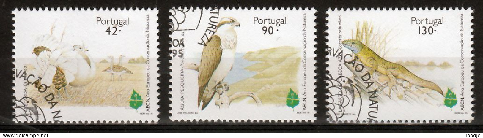Portugal Mi 2063,2065  Europa Natuur Gestempeld - Used Stamps