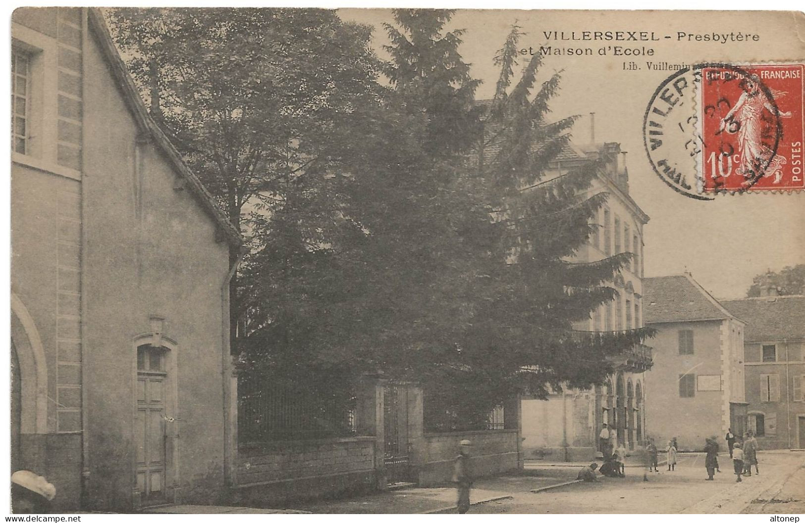 Villersexel : Presbytère Et Maison D'école (Editeur Vuillemain) - Villersexel