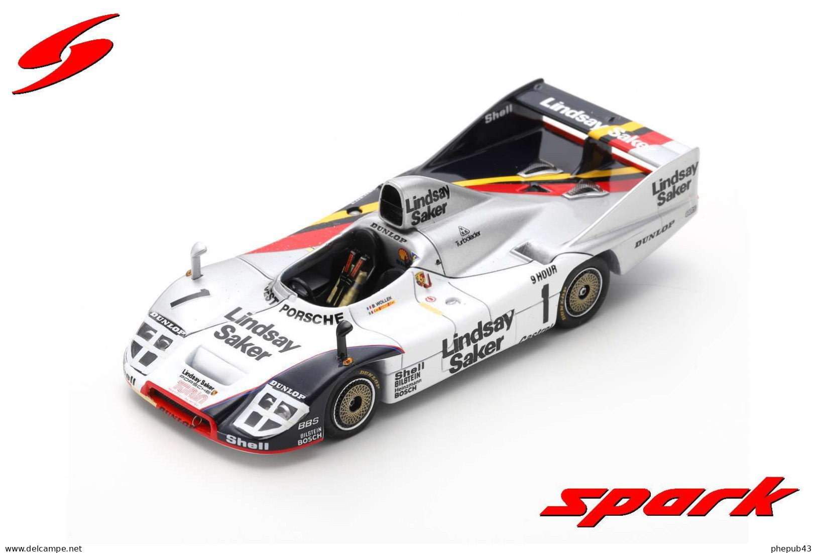 Porsche 936/80 - 3rd 9h Kyalami 1982 #1 - Bob Wollek/G. Francia - Spark - Spark
