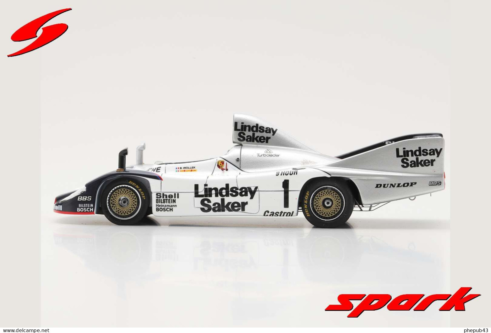 Porsche 936/80 - 3rd 9h Kyalami 1982 #1 - Bob Wollek/G. Francia - Spark - Spark
