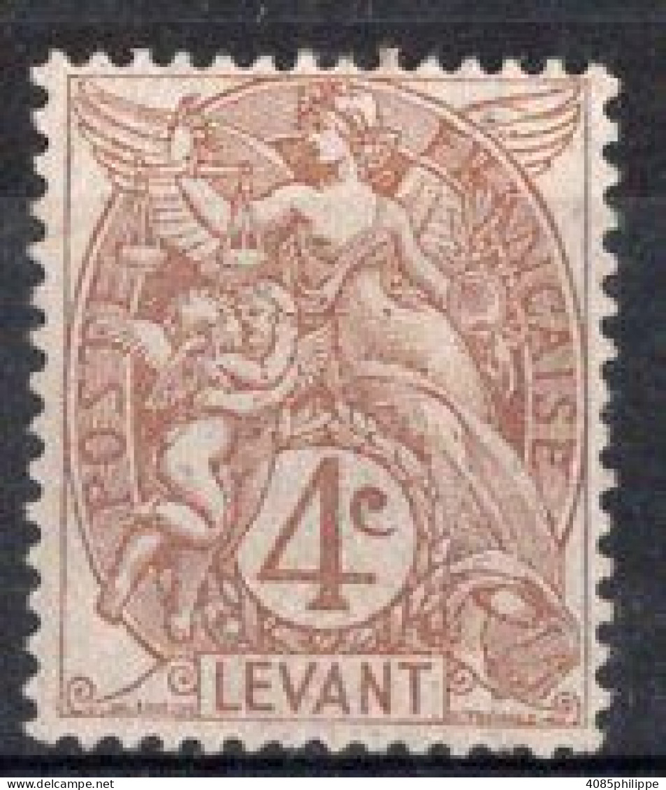 Levant  Timbre-poste N°12* Neuf TB Cote : 4,00 € - Unused Stamps