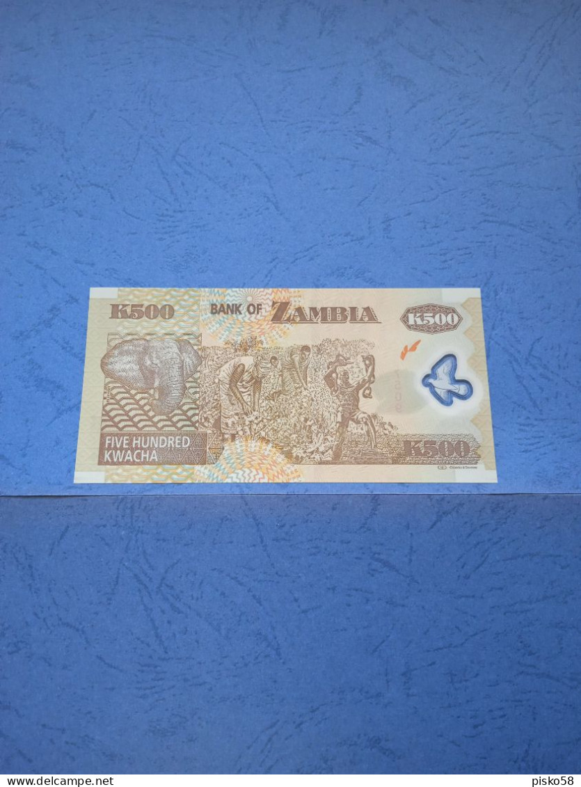 ZAMBIA-P43h 500K 2011  UNC - Zambie