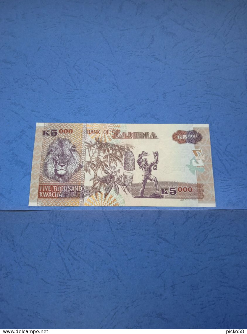 ZAMBIA-P45g 5000K 2011  UNC - Zambie