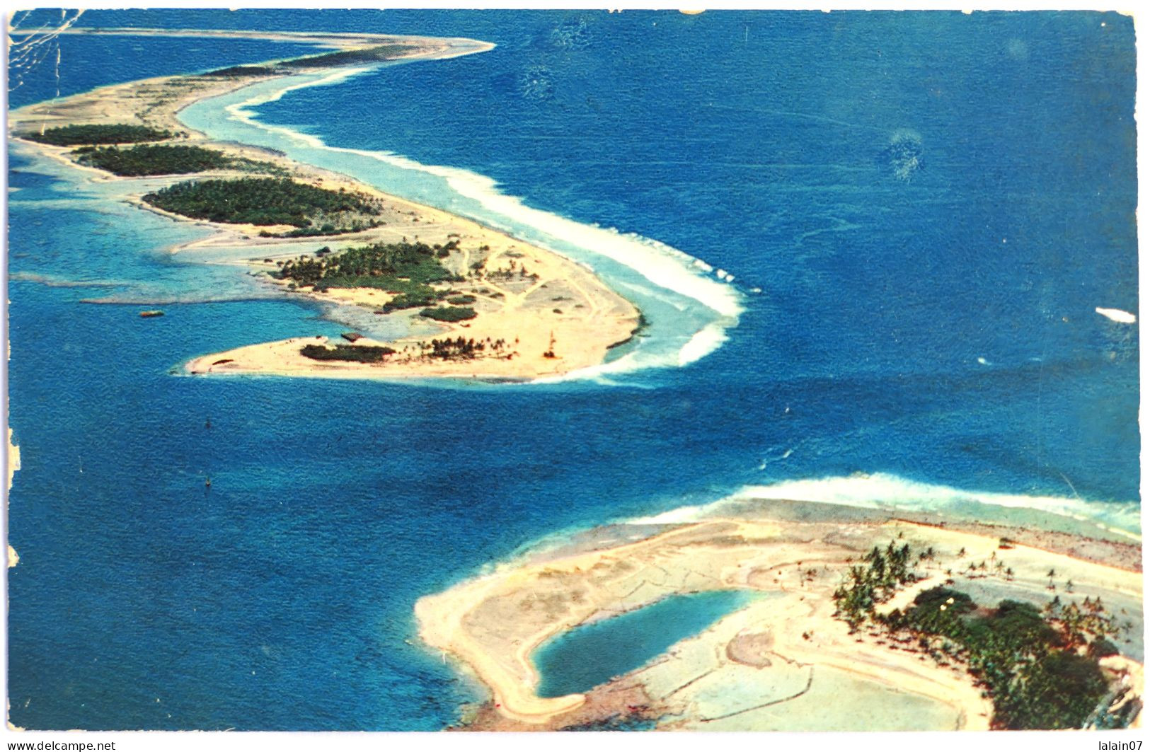 Carte Postale : Polynésie Française : Atoll De HAO Base Avancée, La Passe - Polynésie Française