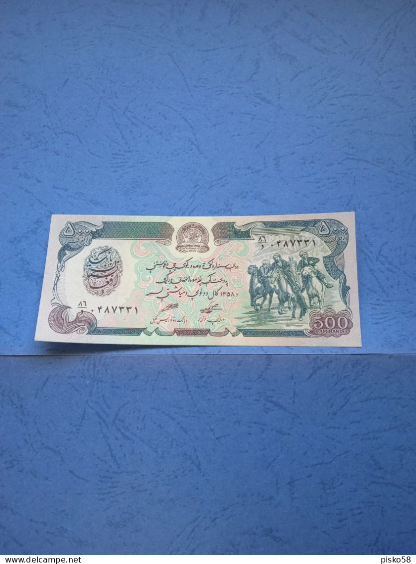 AFGHANISTAN-P59 500A 1979 UNC - Afghanistán