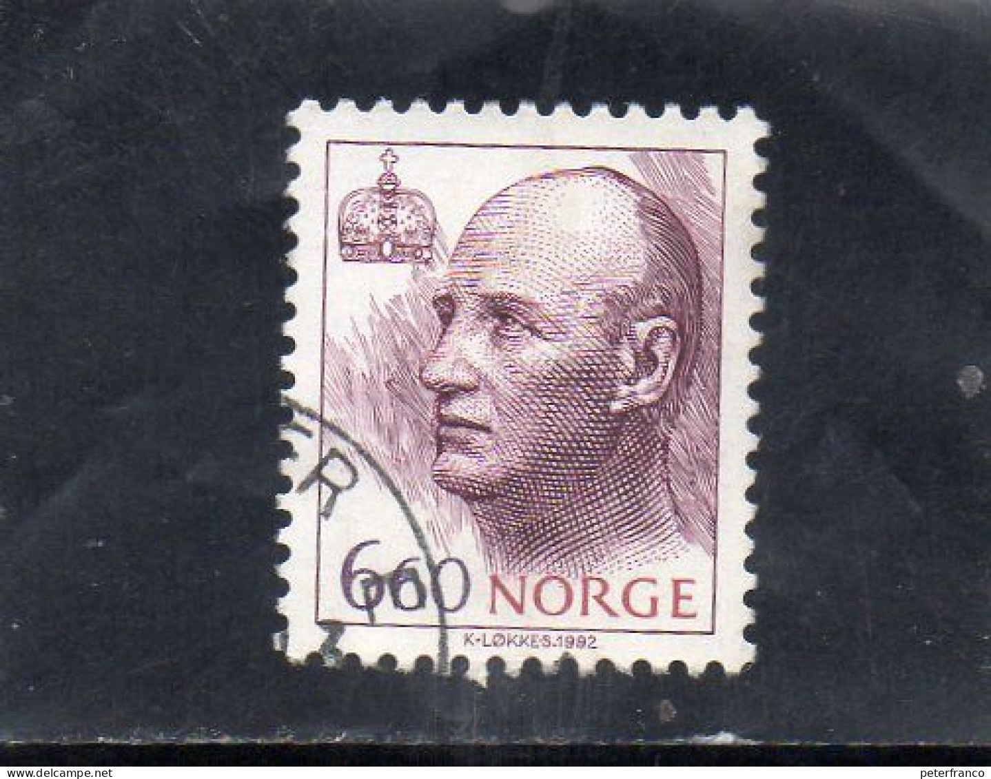 1992  Norvegia - Re Harald V° - Gebraucht