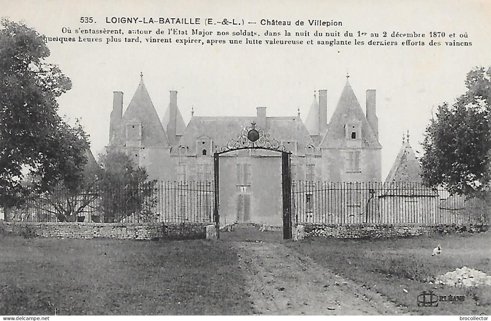 LOIGNY ( 28 ) -  Château De  Villepion - Loigny