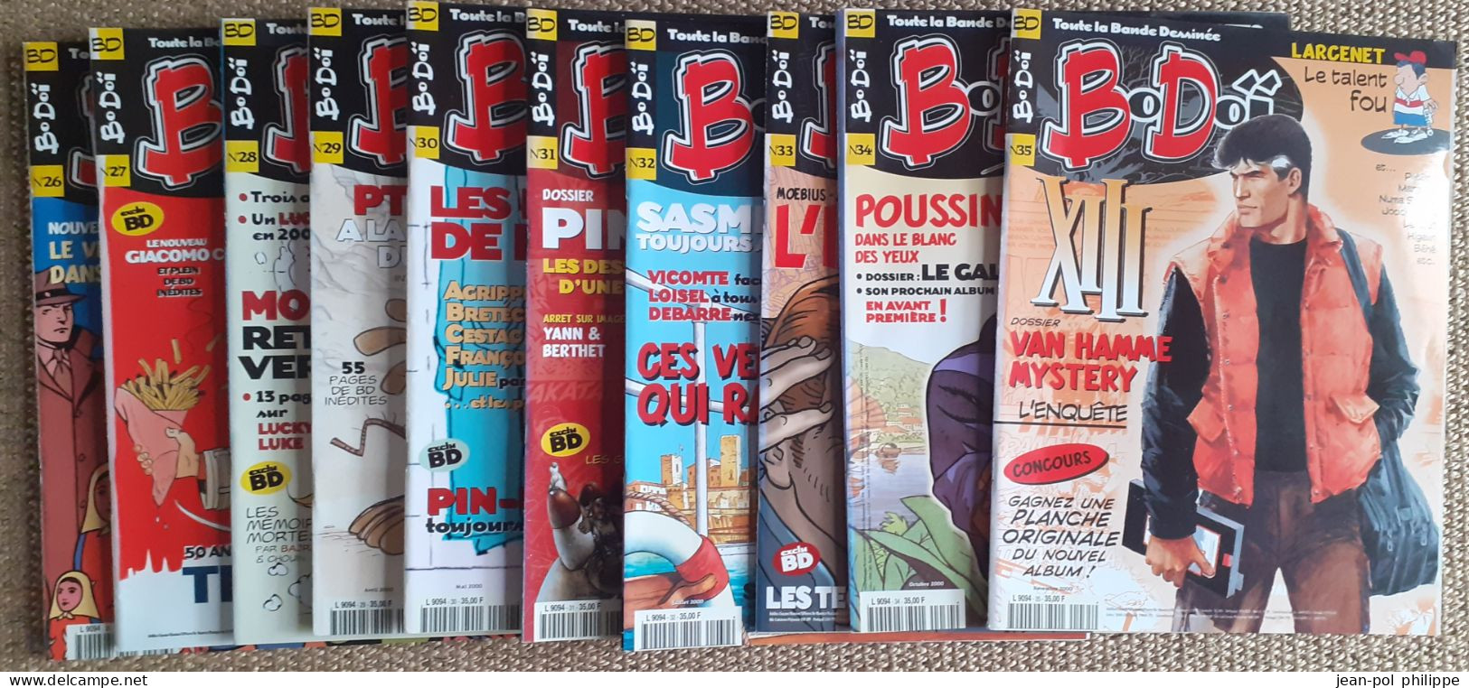 Magazines BD "Bodoï" Des N° 15 à 121 + Hors Séries - Bodoï