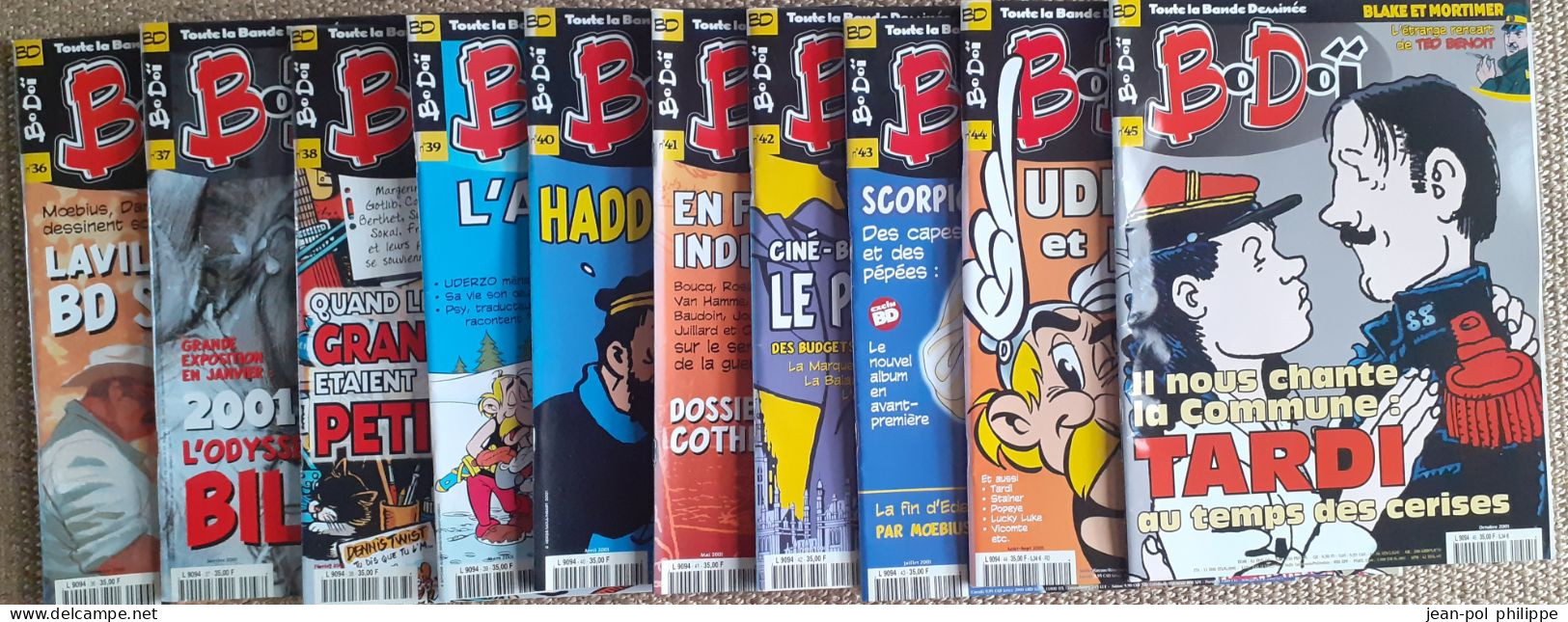 Magazines BD "Bodoï" Des N° 15 à 121 + Hors Séries - Bodoï