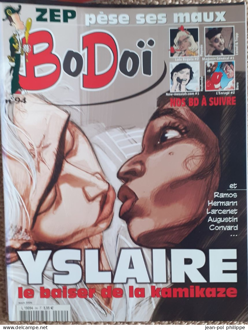 Magazines BD "Bodoï" des n° 15 à 121 + Hors séries