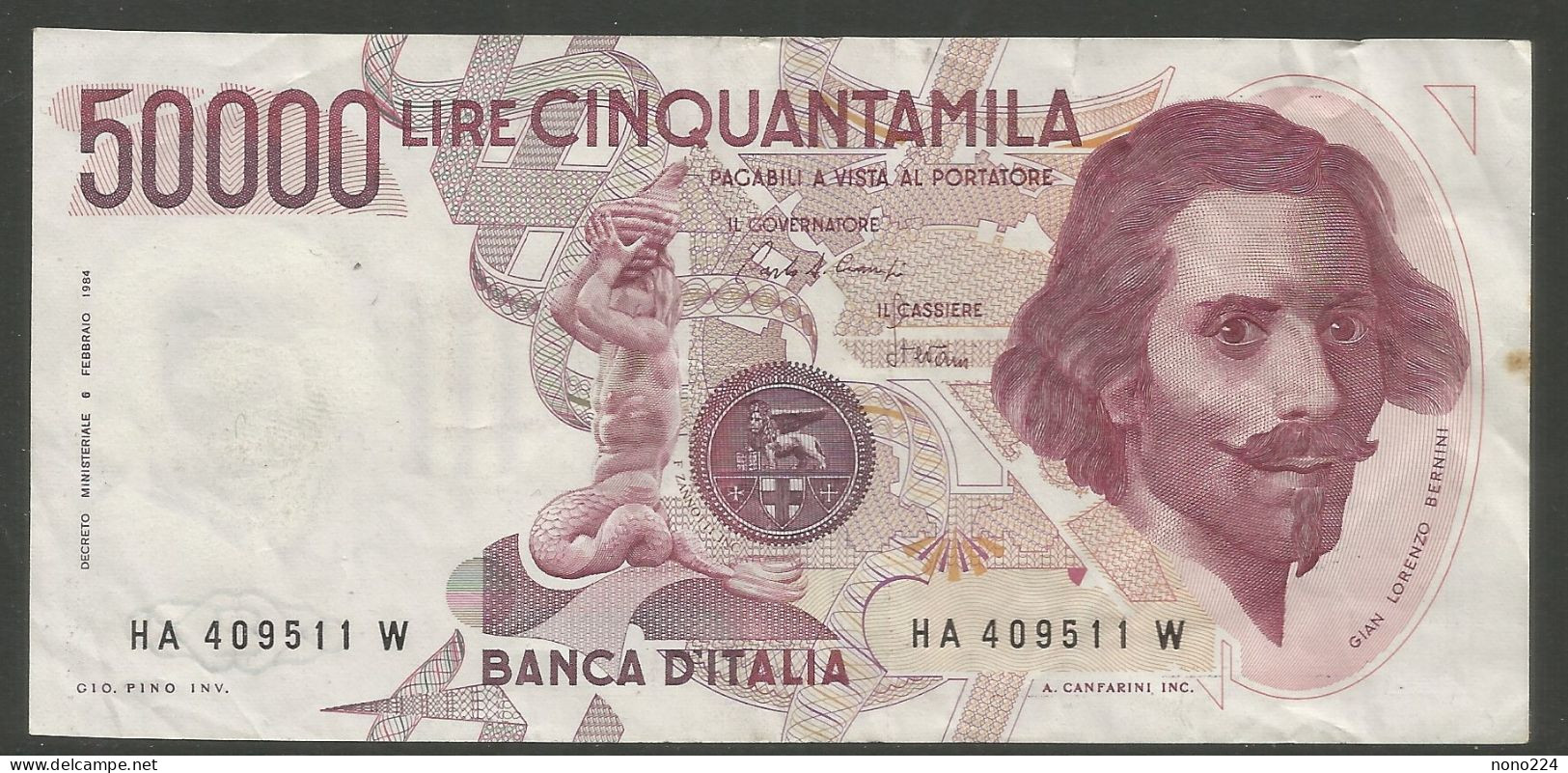 Billet De 1984 ( Italie 50000 Lire ) - 50000 Lire