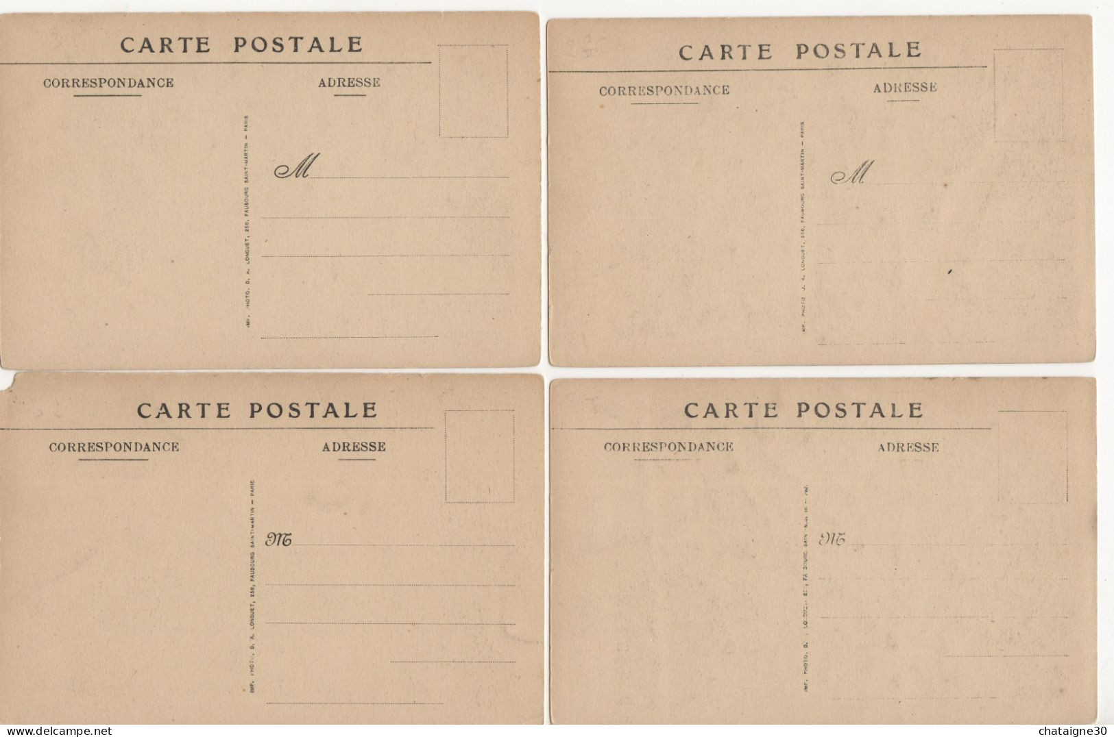 Lot 4 Cpa Guinée Portugaise - Guinea Bissau