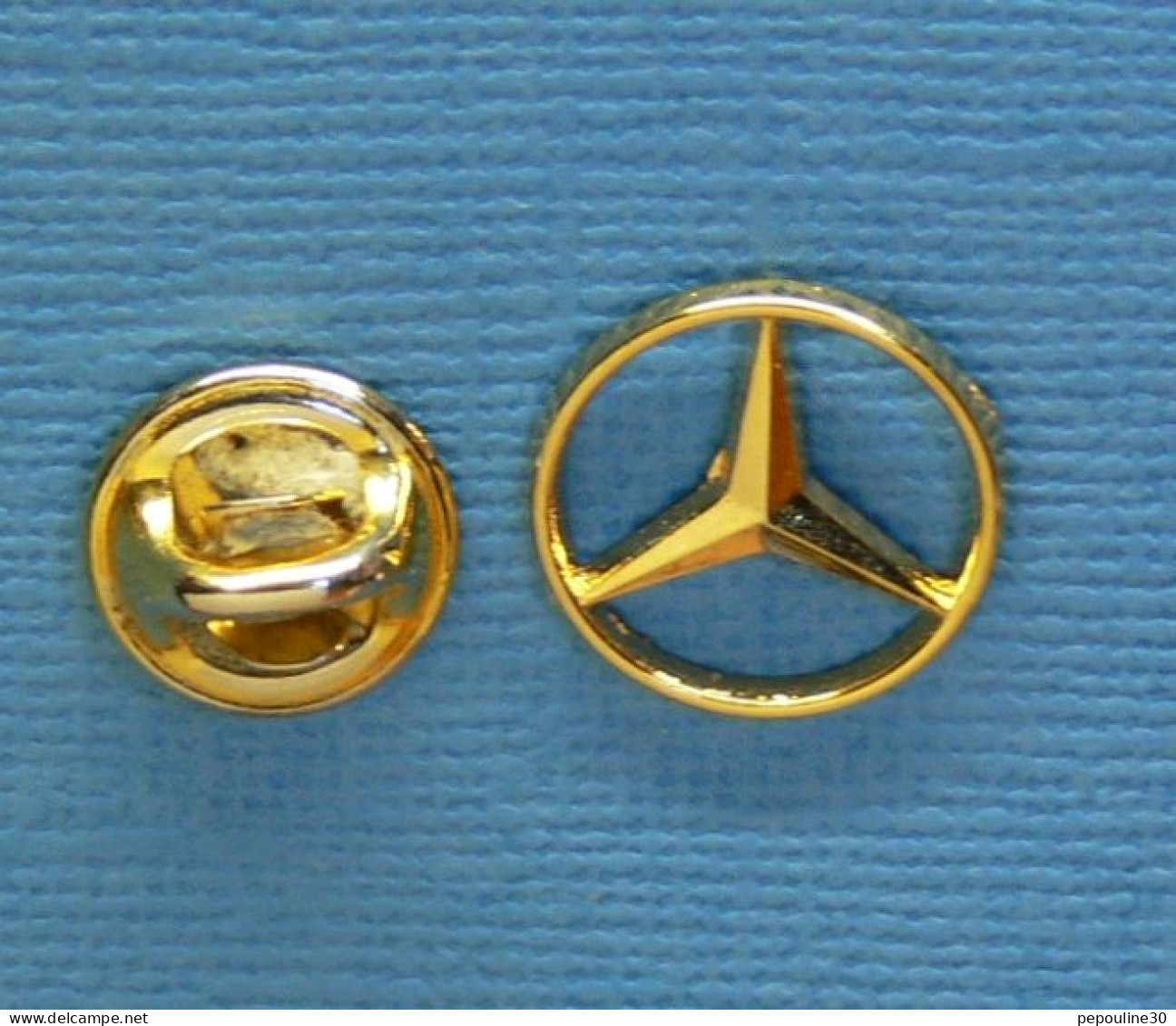 1 PIN'S //  ** LOGO / MERCEDES BENZ ** . (A.B.) - Mercedes