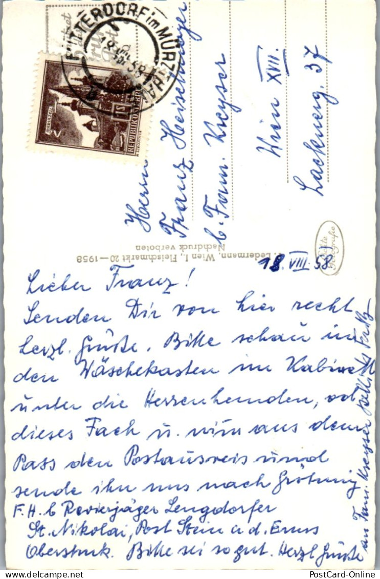 44728 - Steiermark - Kindberg , Bildstock - Gelaufen 1958 - Kindberg