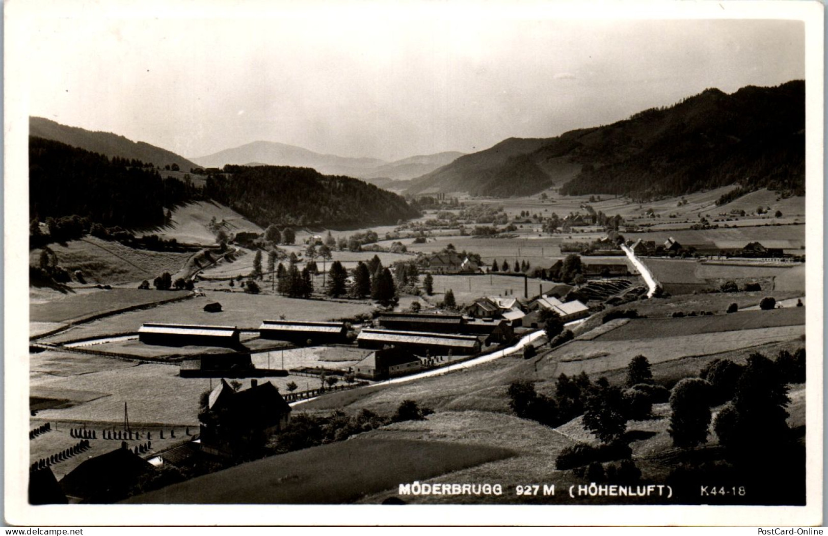 44727 - Steiermark - Möderbrugg , Panorama - Gelaufen 1956 - Judenburg