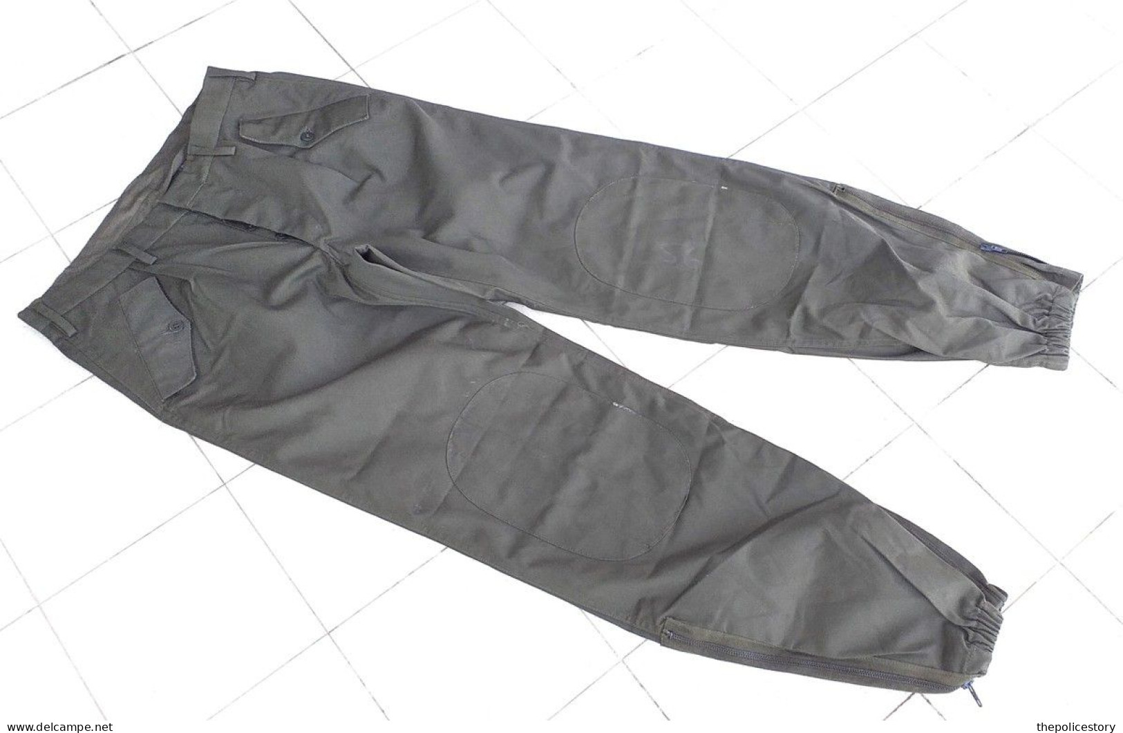Giacca pantaloni mimetici verdi specifici GDF del 1981 etichettati mai usati
