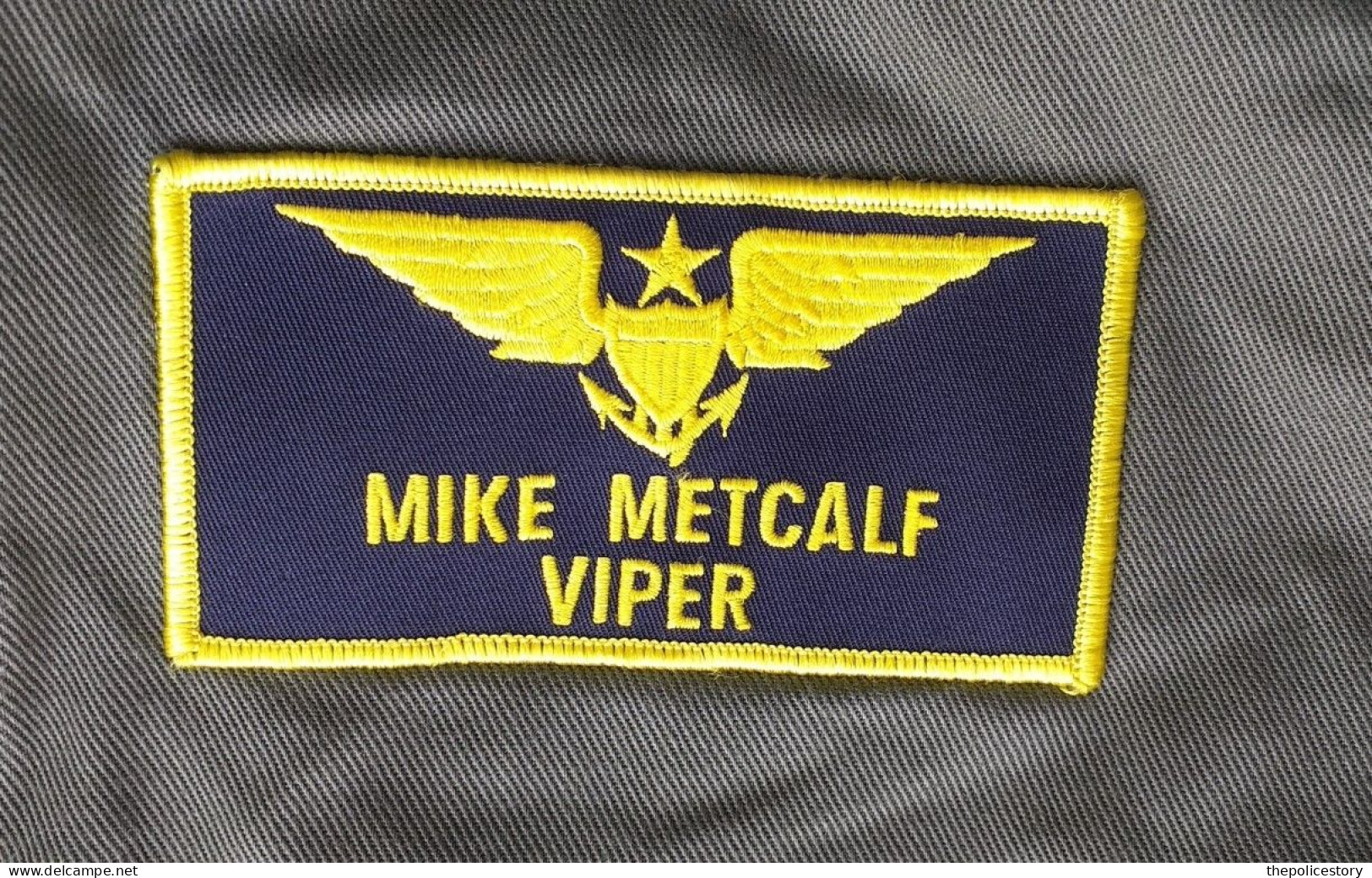 Tuta Da Volo Replica Di Mike Metcalf "Viper" Di Top Gun Taglia L Made In GB - Aviazione