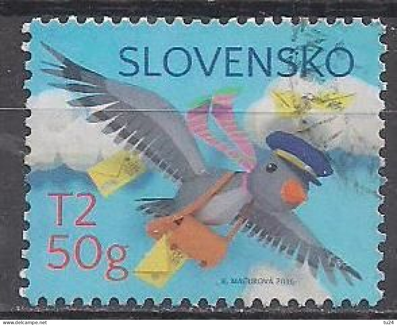 Slowakei  (2016)  Mi.Nr.    Gest. / Used  (11hd06) - Used Stamps