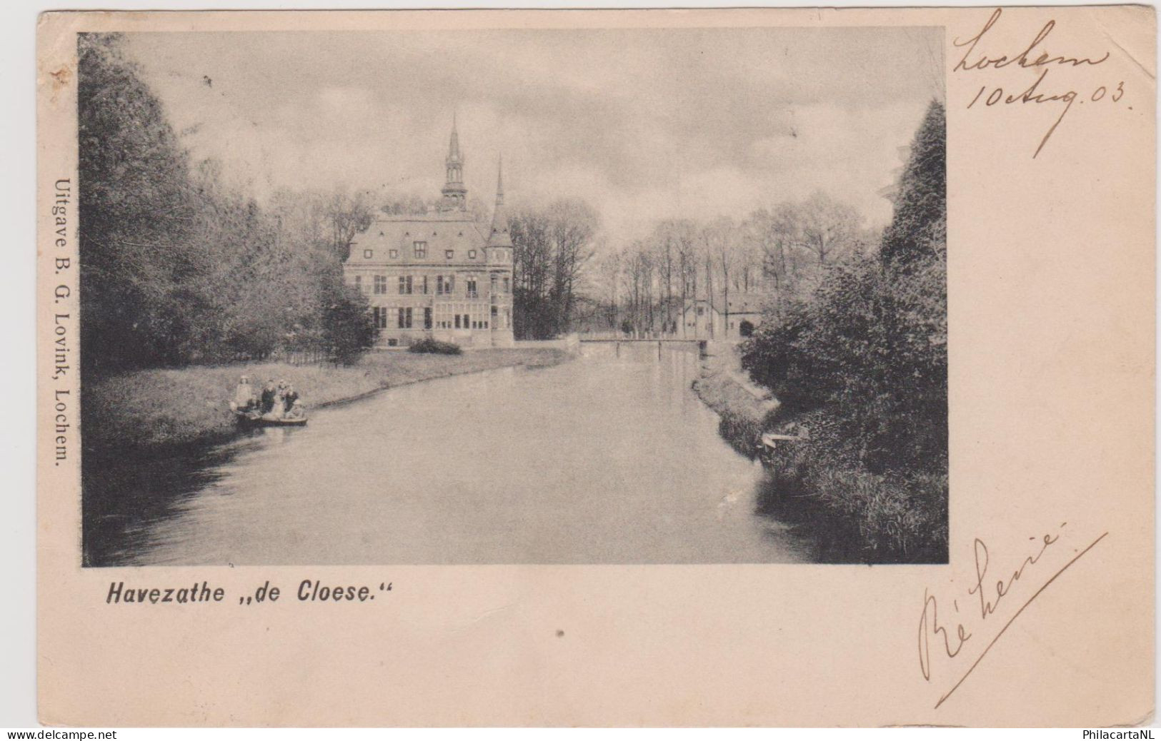 Lochem - Havezathe De Cloese - 1903 - Lochem