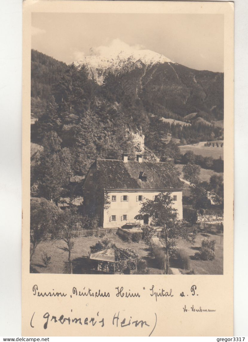 D6295) SPITAL Am PYHRN - Pension Deutsches HAUS - Alt !! 1932 - Spital Am Phyrn