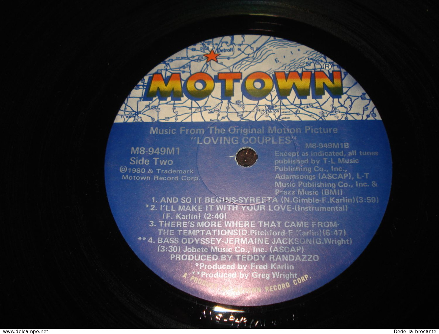 B11 / Sound Track Musique Film Loving Couples – LP - M8-949M1 - US 1980 - NM/NM - Música De Peliculas