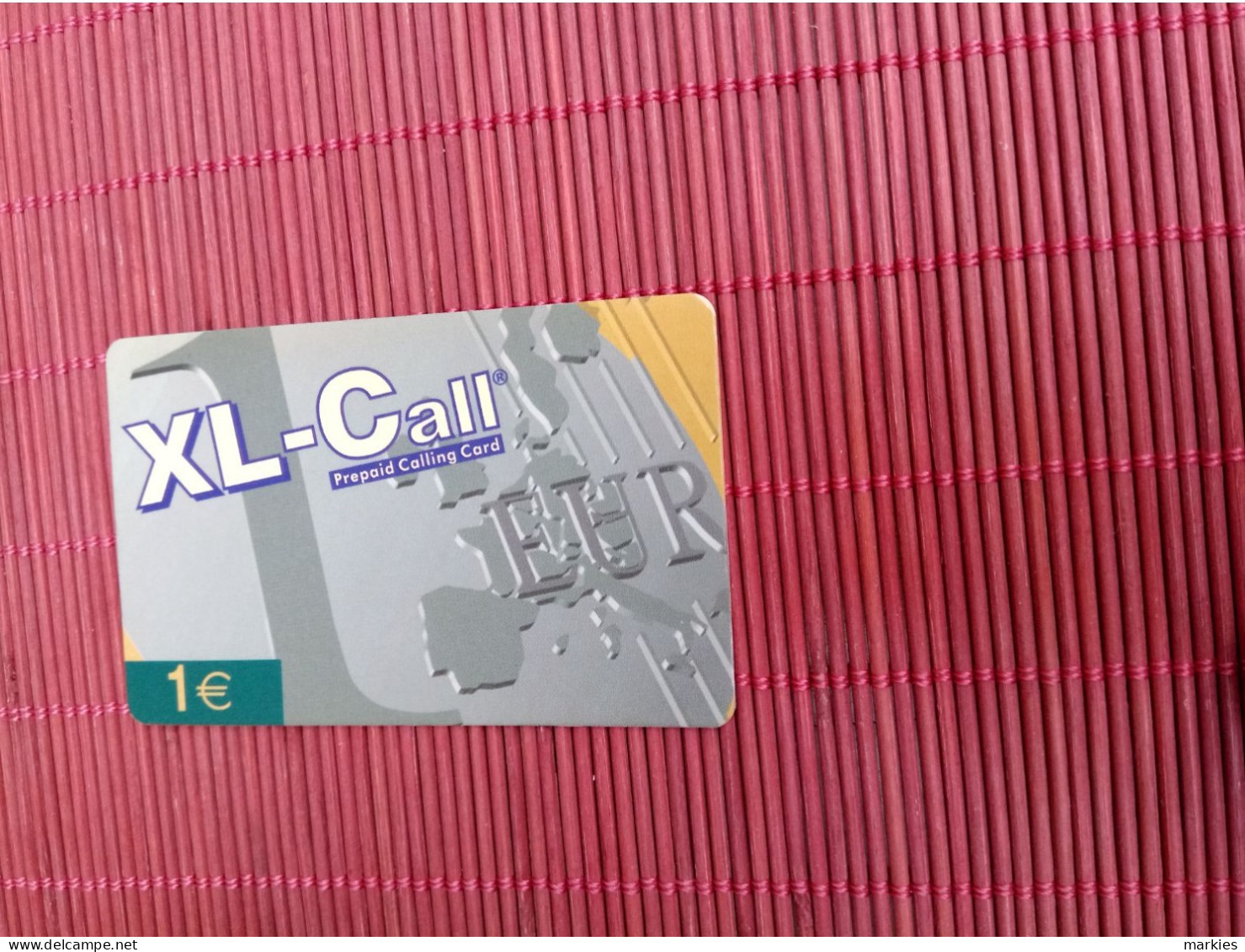 Xl-Call Promo Used Rare ! - [2] Prepaid & Refill Cards