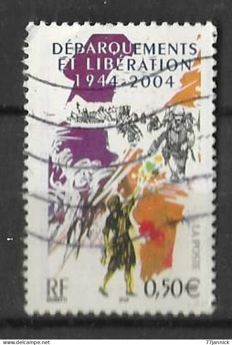 VARIETEE DE COULEUR N° 3675  OBLITERE - Used Stamps