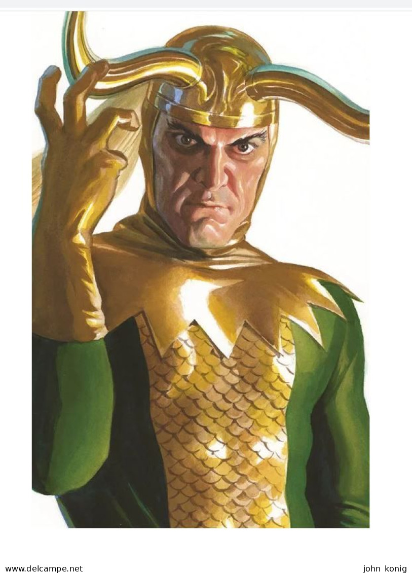 PANINI - MARVEL ITALIA - Thor N.36 - Villain Variant Cover (by Alex Ross) LOKI - 2023 - Super Heroes