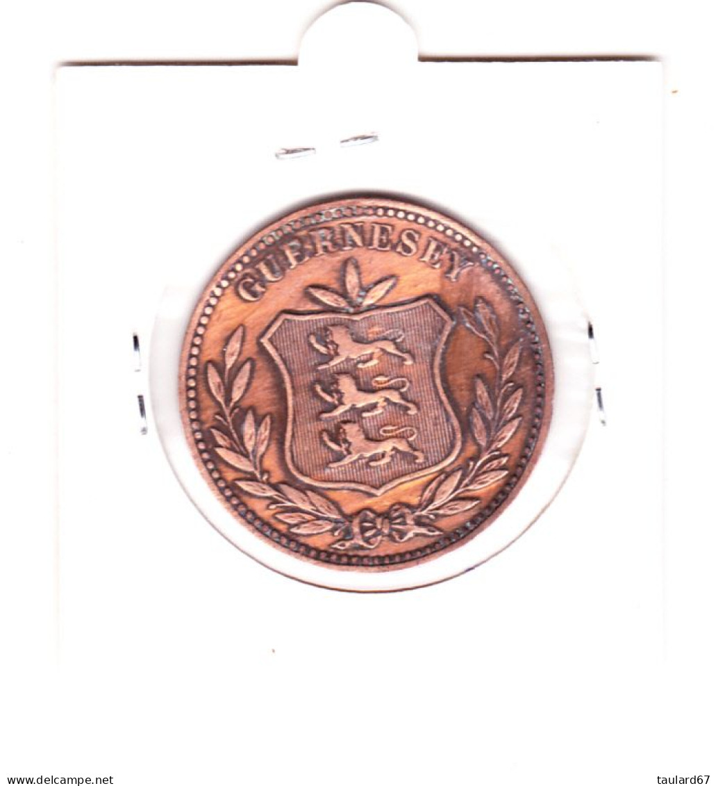 Guernesey 8 Doubles 1889 - Guernsey