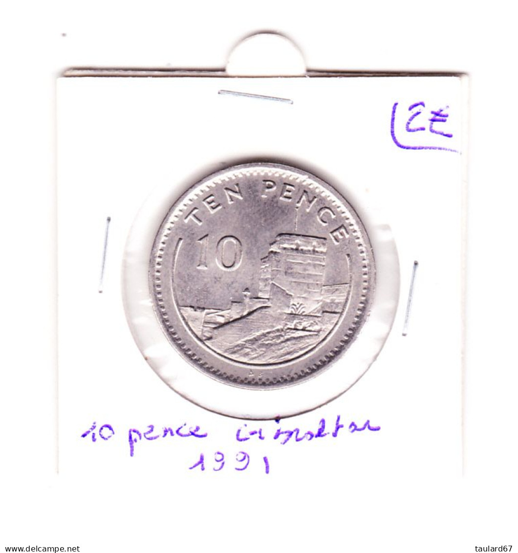 Gibraltar 10 Pence 1991 - Gibraltar