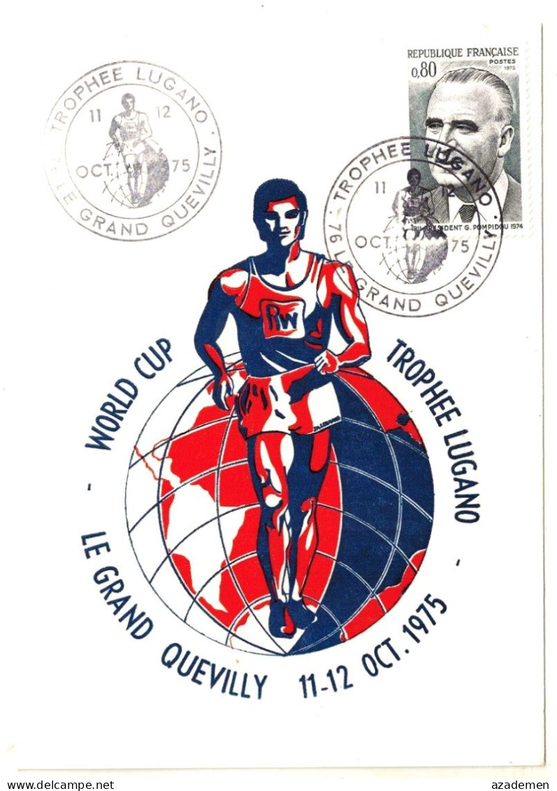 WORLD CUP TROPHEE LUGANO 1975 - Athlétisme