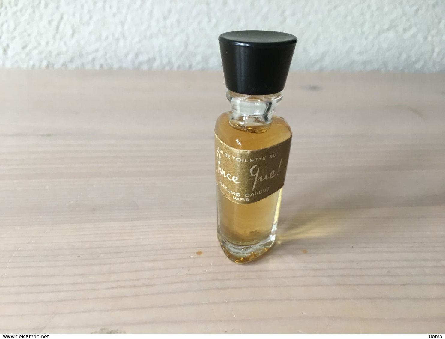 Parce Que!  EDT 6 Ml (Capucci) - Miniatures (sans Boite)