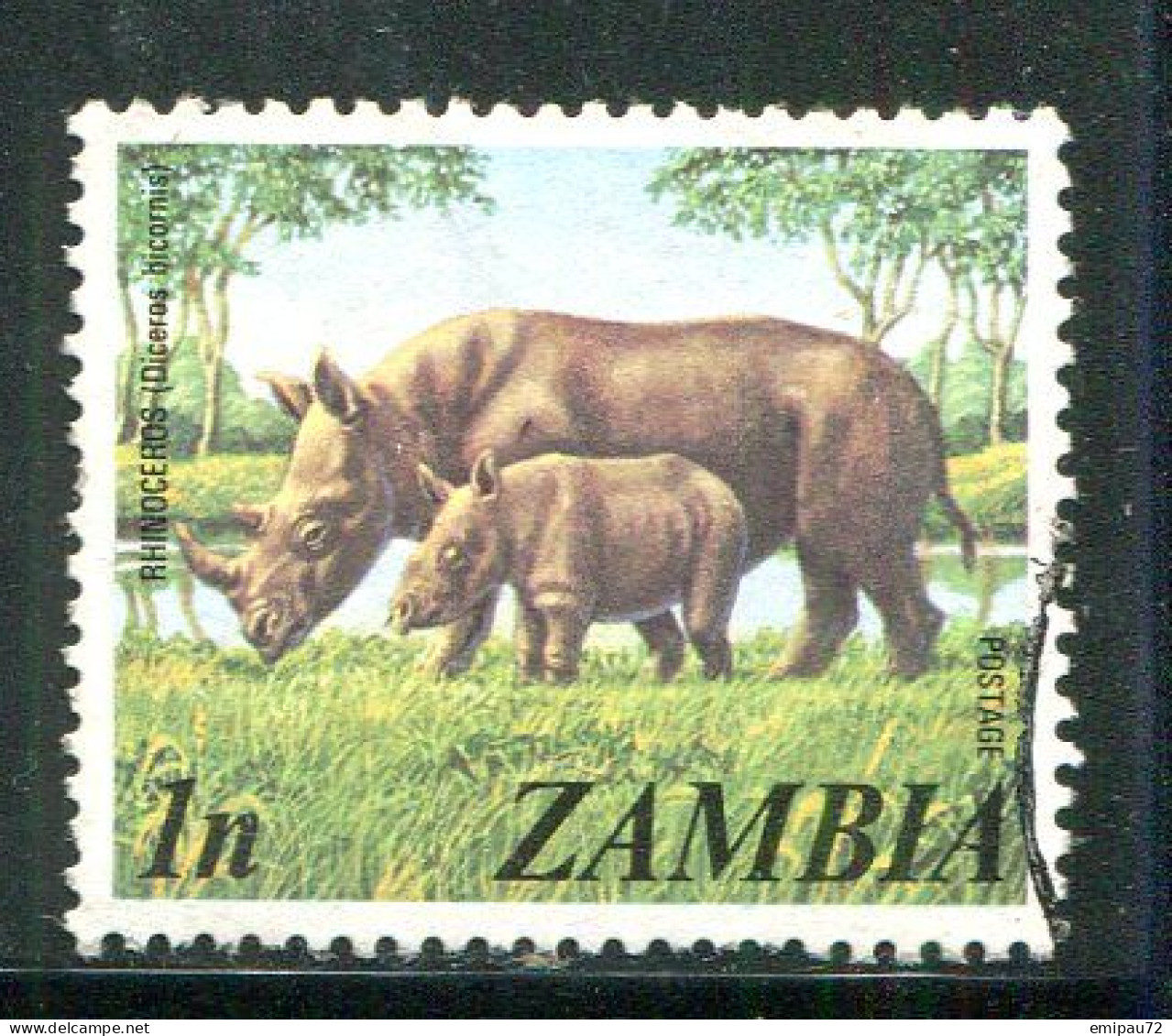 ZAMBIE- Y&T N°133- Oblitéré - Zambia (1965-...)