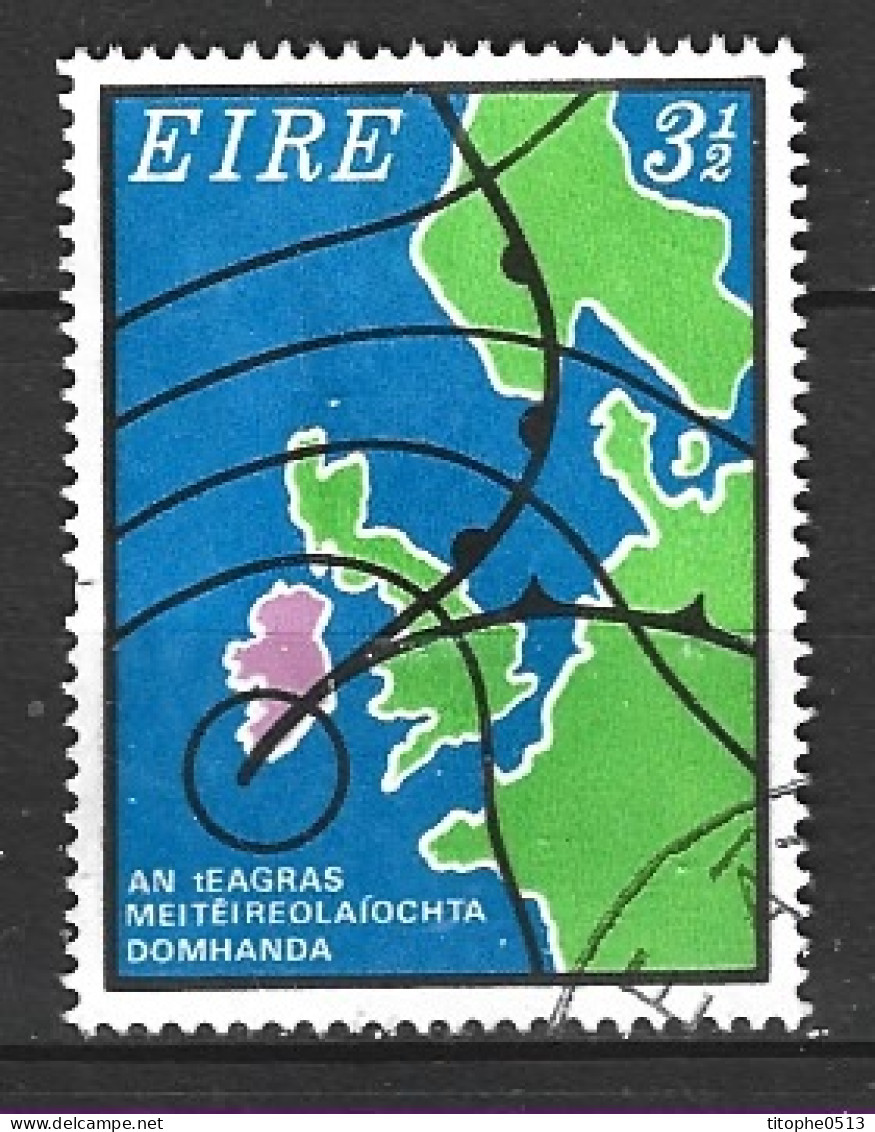 IRLANDE. N°294 Oblitéré De 1973. Organisation Météorologique Mondiale. - Protection De L'environnement & Climat