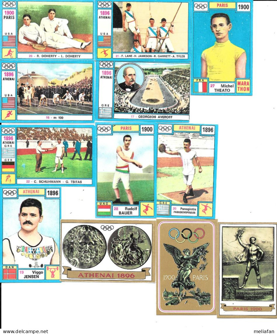 BR91 - VIGNETTES PANINI OLYMPIA ALBUM - AUTRES VIGNETTES EN STOCK - Trading-Karten