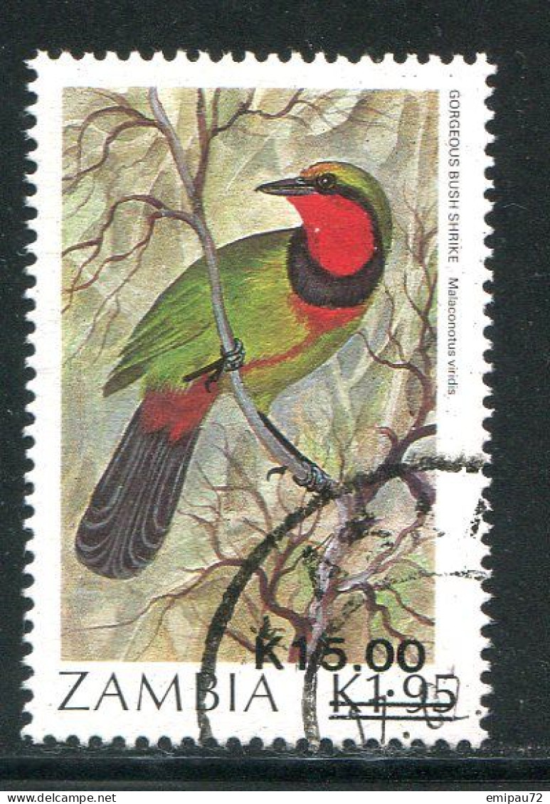 ZAMBIE- Y&T N°491- Oblitéré (oiseau) - Zambia (1965-...)