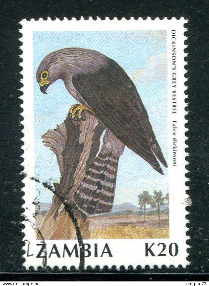 ZAMBIE- Y&T N°516- Oblitéré (oiseau) - Zambia (1965-...)