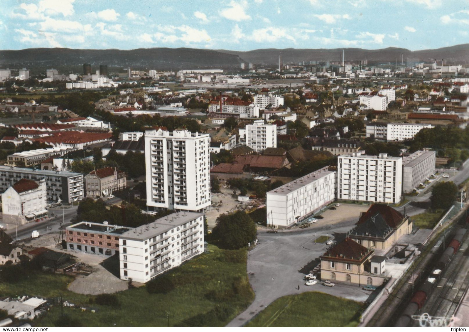 Saint Louis - Porte De France - Vue Aérienne - Cités De La Gare - Evette Et Beufe - Saint Louis