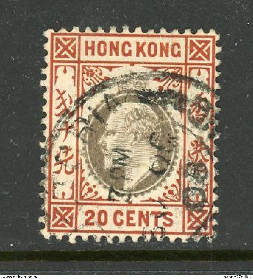 -HongKong-1903-"King Edward VII" (o) - Used Stamps