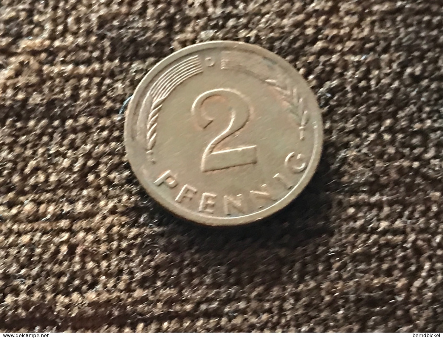 Münze Münzen Umlaufmünze Deutschland BRD 2 Pfennig 1972 Münzzeichen D - 2 Pfennig
