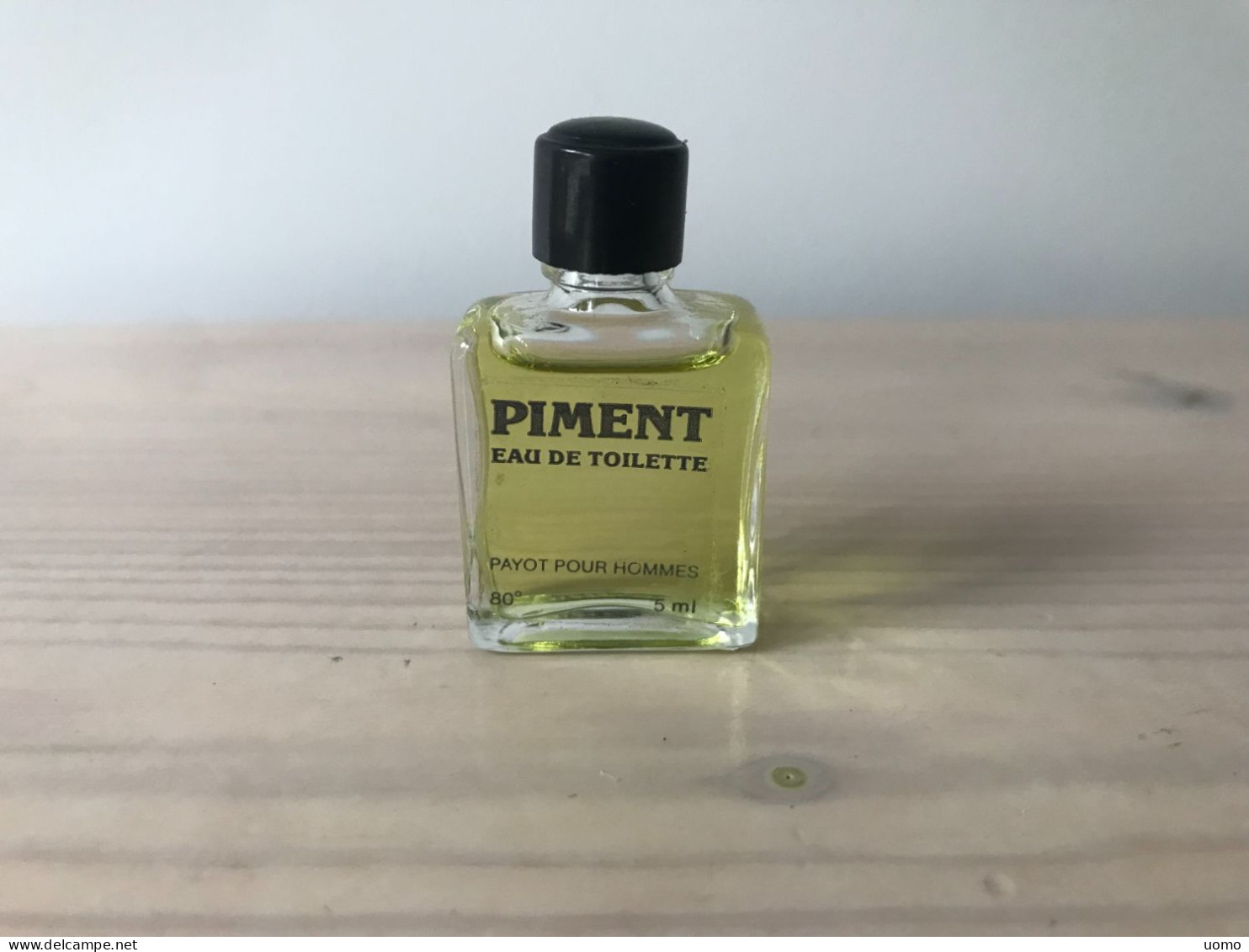 Payot Piment EDT 5 Ml  (Payot) - Miniaturen Flesjes Heer (zonder Doos)