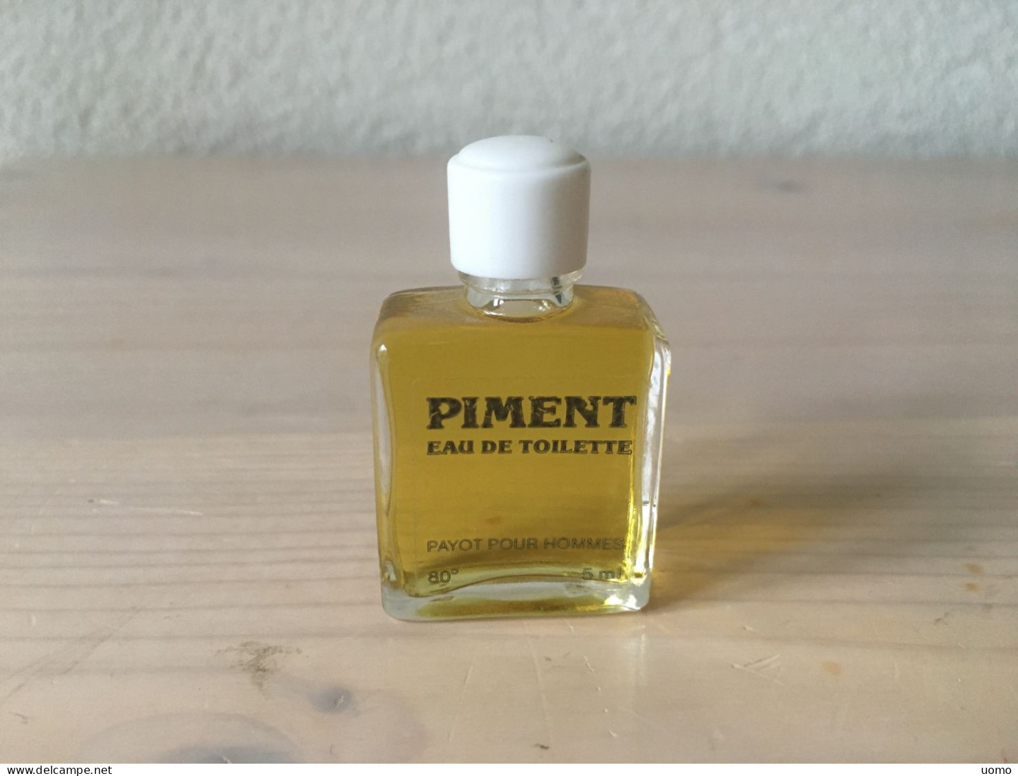 Payot Piment EDT 5 Ml  (Payot) - Miniaturen Flesjes Heer (zonder Doos)