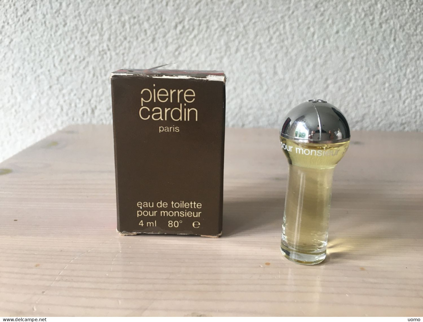 Pierre Cardin EDT 4 Ml - Miniatures Hommes (avec Boite)