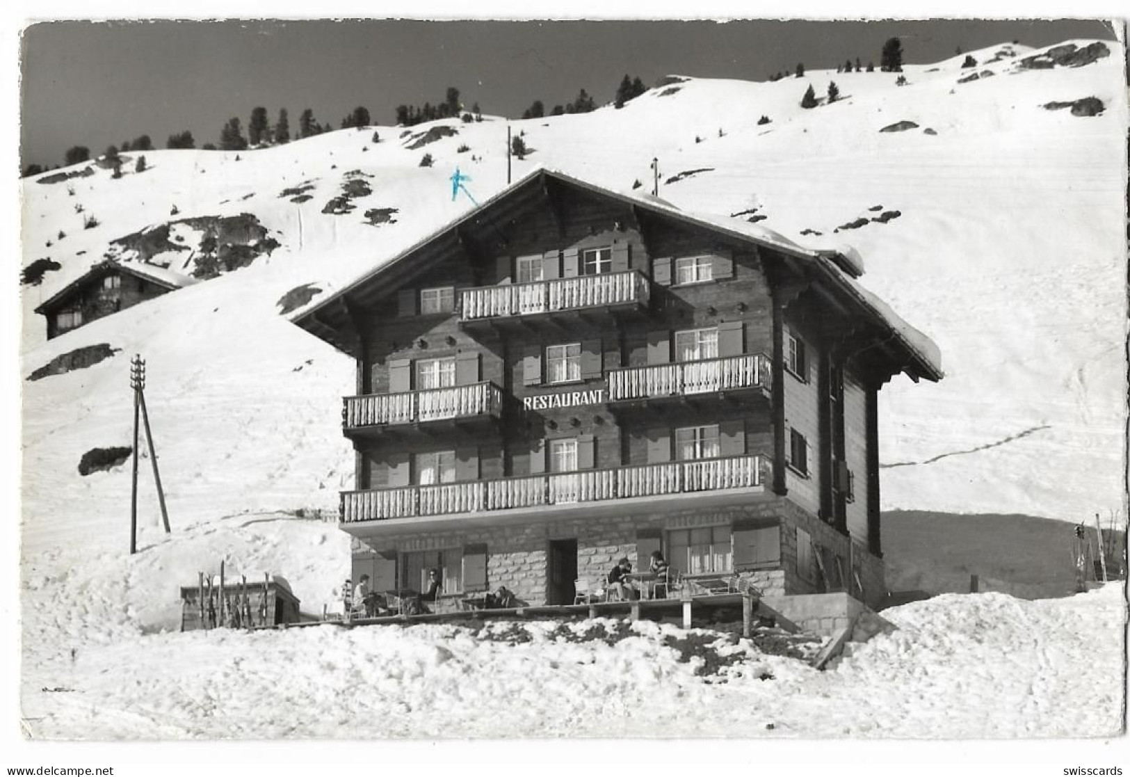 RIEDERALP: Restaurant Toni ~1965 - Riederalp