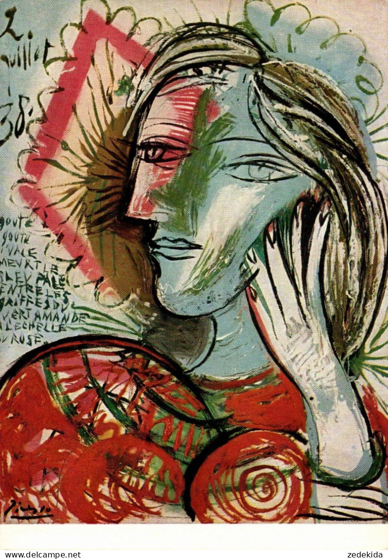 A4427 - Picasso Pablo Künstlerkarte  - Testa Di Donna - Picasso