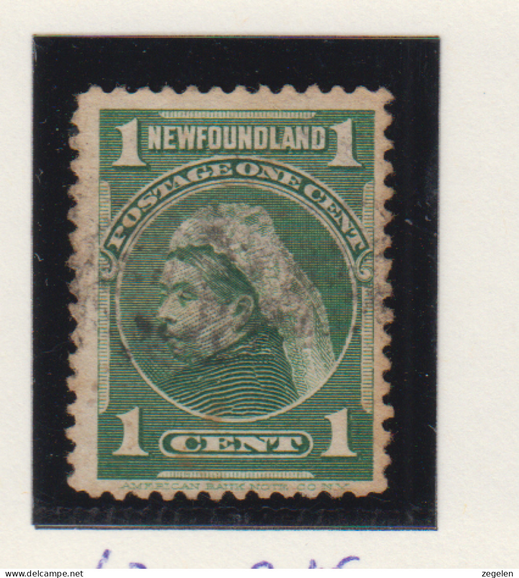 Newfoundland Michel-cat. 62 Gestempeld - 1865-1902