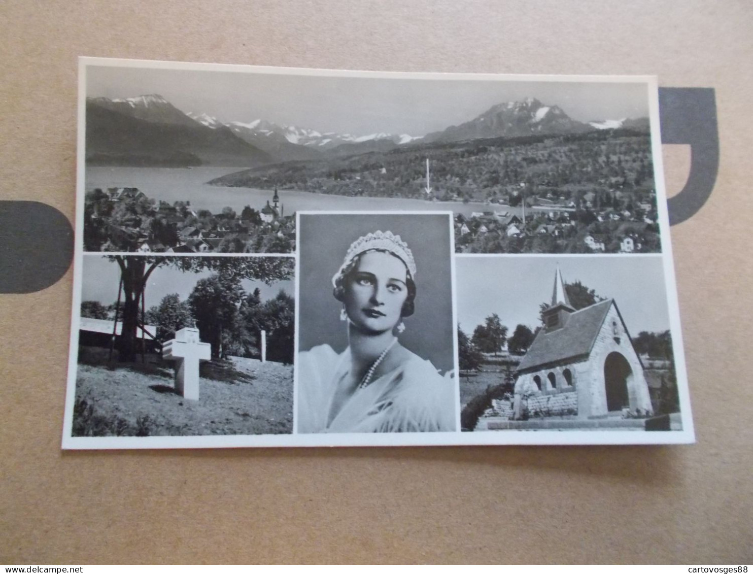 KUSSNACHT ( SUISSE SCHWEIZ ) LA CHAPELLE SOUVENIR A S.M ASTRID LA REINE DES BELGES  4 JOLIES VUES - Küssnacht