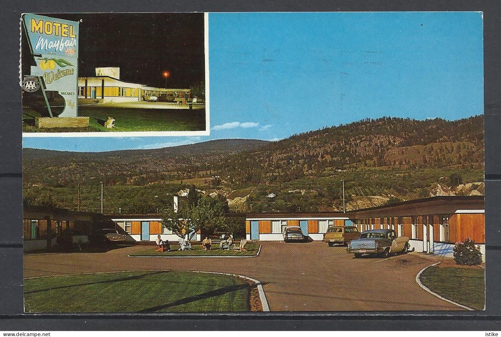 Canada, Penticton, Motel Myfair,1969. - Penticton